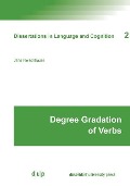 Cover-Bild zum Titel 'Degree Gradation of Verbs' von 'Jens Fleischhauer-Helfer'