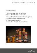 Cover-Bild zum Titel 'Literatur im Abitur' von 'Laura Ganzmann'