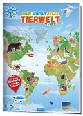 Cover-Bild zum Titel 'Trötsch Stickerbuch Mein erster Atlas Tierwelt' von ''
