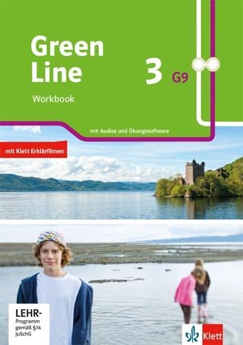 Green Line 3 G9. Workbook mit Audios und Übungssoftware Klasse 7 - 