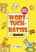 Cover-Bild zum Titel 'Wortsuchrätsel Spanisch' von 'Verblix Press'