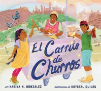 Cover-Bild zum Titel 'El Carrito de Churros (Churro Stand Spanish Edition)' von 'Karina N González'
