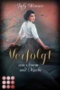 Cover-Bild zum Titel 'Verfolgt von Sturm und Macht (Sturmwanderer 1)' von 'July Winter'