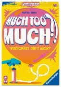 Cover-Bild zum Titel 'Much too much?! - Spiele für Erwachsene ab 14 Jahre' von 'Ralf Zur Linde'