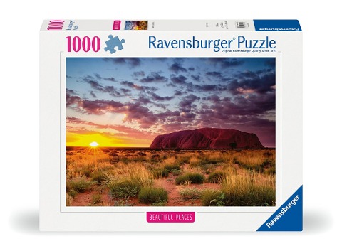 Erwachsenenpuzzle 1000 Teile - Ayers Rock in Australien - 