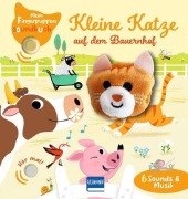 Cover-Bild zum Titel 'Mein Fingerpuppen-Soundbuch - Kleine Katze auf dem Bauernhof' von 'Émilie Collet'