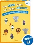 Cover-Bild zum Titel 'Das alles kann ich schon alleine! Gemeinsamkeiten und Unterschiede' von 'Christiane Wittenburg'
