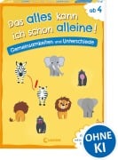 Cover-Bild zum Titel 'Das alles kann ich schon alleine! Gemeinsamkeiten und Unterschiede' von 'Christiane Wittenburg'