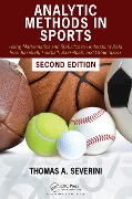 Cover-Bild zum Titel 'Analytic Methods in Sports' von 'Thomas A Severini'