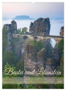 Cover-Bild zum Titel 'Bastei und Lilienstein - Unterwegs an zwei märchenhaften Orten in der Sächsischen Schweiz (Wandkalender 2026 DIN A2 hoch), CALVENDO Monatskalender' von 'Thomas Bugdoll'