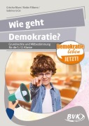 Cover-Bild zum Titel 'Demokratie - wie geht das?' von 'Grischa Blum, Robin Filkens, Sabrina Grün'