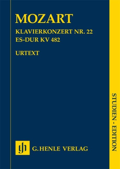 Mozart, Wolfgang Amadeus - Klavierkonzert Nr. 22 Es-dur KV 482 - Wolfgang Amadeus Mozart