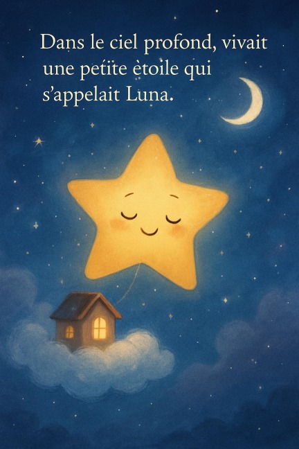 Luna, la petite étoile qui avait peur du noir - Veronique. J