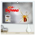 ui - Spinne. Kleine Spinnen - groß im Bild (hochwertiger Premium Wandkalender 2024 DIN A2 quer), Kunstdruck in Hochglanz - Heinz Schmidbauer