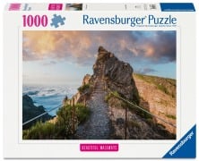 Cover-Bild zum Titel 'Erwachsenenpuzzle 1000 Teile - Himmlischer Bergpfad' von ''