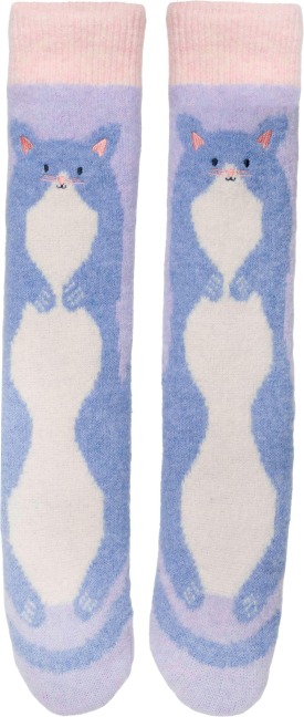COZY Lesestunden-Wohlfühlsocken "Cozy Cat" - 