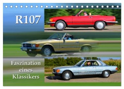 Cover-Bild zum Titel 'R107 Faszination eines Klassikers (Tischkalender 2026 DIN A5 quer), CALVENDO Monatskalender' von 'Ingo Laue'