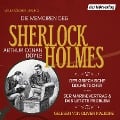Cover-Bild zum Titel 'Die Memoiren des Sherlock Holmes: Der griechische Dolmetscher, Der Flottenvertrag & Das letzte Problem' von 'Arthur Conan Doyle'
