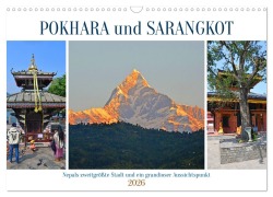Cover-Bild zum Titel 'POKHARA und SARANGKOT (Wandkalender 2026 DIN A3 quer), CALVENDO Monatskalender' von 'Ulrich Senff'