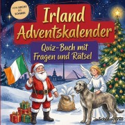 Cover-Bild zum Titel 'Irland-Adventskalender: Quiz-Buch mit Fragen und Rätsel' von 'Schlauvento Interactive'