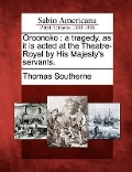 Cover-Bild zum Titel 'Oroonoko' von 'Thomas Southerne'
