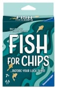 Cover-Bild zum Titel 'Fish for Chips - Kartenspiel ab 7 Jahre' von 'Ralf Zur Linde, Thorsten Gimmler'