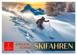 Cover-Bild zum Titel 'Skifahren - endlich Schnee (Wandkalender 2026 DIN A4 quer), CALVENDO Monatskalender' von 'Roder Roder'