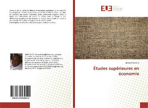 Études supérieures en économie - James E Curtis Jr