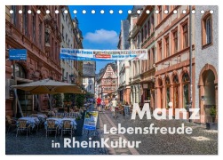 Cover-Bild zum Titel 'Mainz - Lebensfreude in RheinKultur (Tischkalender 2026 DIN A5 quer), CALVENDO Monatskalender' von 'Dieter Wilczek'