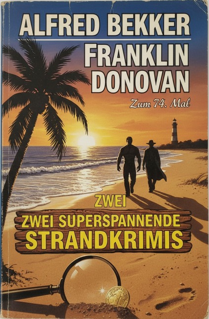 Zum 74. Mal zwei superspannende Strandkrimis - Alfred Bekker, Franklin Donovan
