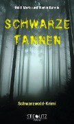 Cover-Bild zum Titel 'Schwarze Tannen' von 'Heidi Maria Kuhnle, Martin Kuhnle'