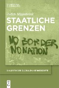 Cover-Bild zum Titel 'Staatliche Grenzen' von 'Judith Miggelbrink'