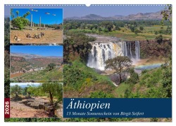 Cover-Bild zum Titel 'Äthiopien - 13 Monate Sonnenschein (Wandkalender 2026 DIN A2 quer), CALVENDO Monatskalender' von 'Birgit Seifert'
