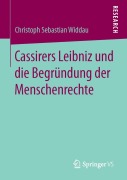 Cover-Bild zum Titel 'Cassirers Leibniz und die Begründung der Menschenrechte' von 'Christoph Sebastian Widdau'