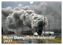 Cover-Bild zum Titel 'Mein Dampfbahnkalender 2027 (Wandkalender 2027 DIN A4 quer), CALVENDO Monatskalender' von 'Günter Franz Müller'