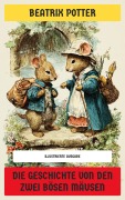 Cover-Bild zum Titel 'Die Geschichte von den zwei bösen Mäusen' von 'Beatrix Potter'