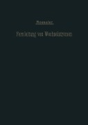 Cover-Bild zum Titel 'Die Fernleitung von Wechselströmen' von 'G. Roeßler'