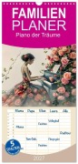 Cover-Bild zum Titel 'Familienplaner 2027 - Piano der Träume mit 5 Spalten (Wandkalender, 21 x 45 cm) CALVENDO' von 'Dusanka Djeric'