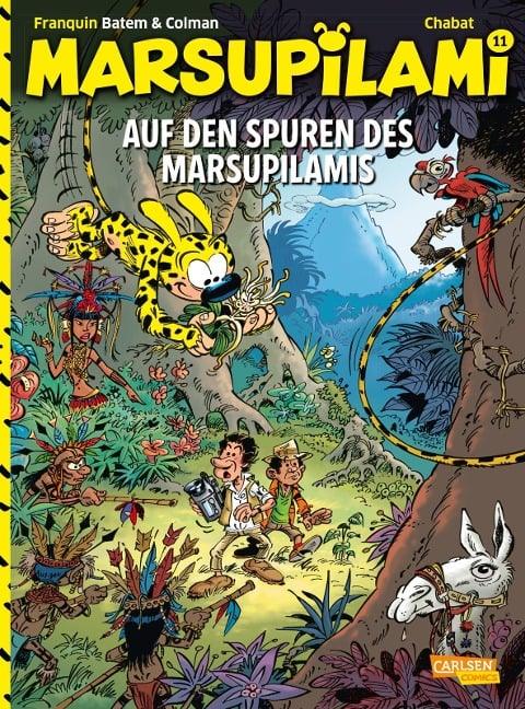 Marsupilami 11: Auf den Spuren des Marsupilamis - André Franquin, Stéphan Colman, Alain Chabat