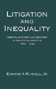 Cover-Bild zum Titel 'Litigation and Inequality' von 'Edward A. Jr. Purcell'