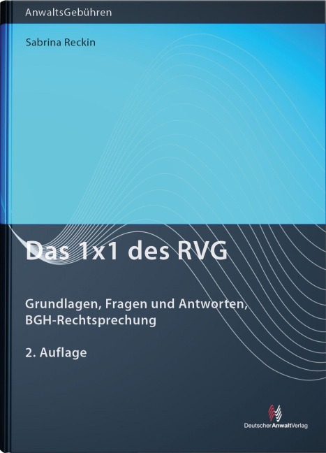 Das 1x1 des RVG - Sabrina Reckin