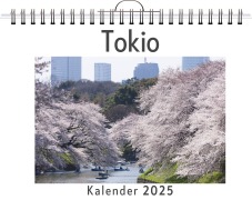Cover-Bild zum Titel 'Tokio - (Wandkalender 2025, Kalender DIN A4 quer, Monatskalender im Querformat mit Kalendarium, das perfekte Geschenk)' von 'Samuel Müller'