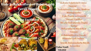 Cover-Bild zum Titel 'Evde Fellah Köftesi ve Hatay Usulü Tavuk Döner' von 'Vasfi Yildiz'