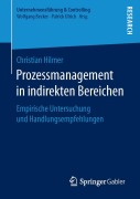 Cover-Bild zum Titel 'Prozessmanagement in indirekten Bereichen' von 'Christian Hilmer'
