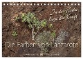 Die Farben von Lanzarote - In der Ruhe liegt die Kraft (Tischkalender 2025 DIN A5 quer), CALVENDO Monatskalender - Karl H. Warkentin