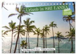 Cover-Bild zum Titel 'Urlaub in Sri Lanka - Reise durch Asien, Kultur und Natur (Tischkalender 2026 DIN A5 quer), CALVENDO Monatskalender' von 'Michael Bihlmayer - Bihlmayer-MEDIA'