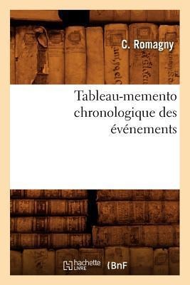 Tableau-Memento Chronologique Des Événements - C. Romagny