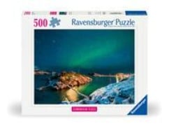 Cover-Bild zum Titel 'Erwachsenenpuzzle 500 Teile - Nordlichter in Tromsø, Norwegen' von ''