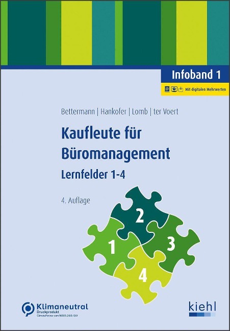 Kaufleute für Büromanagement - Infoband 1 - Verena Bettermann, Sina Dorothea Hankofer, Ulrich ter Voert, Ute Lomb
