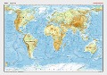 Posterkarten Geographie: Erde: physisch - 